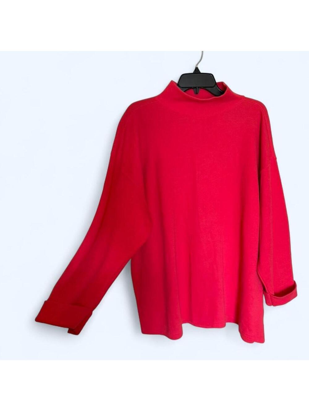 Express Women's Red and Pink Jumper